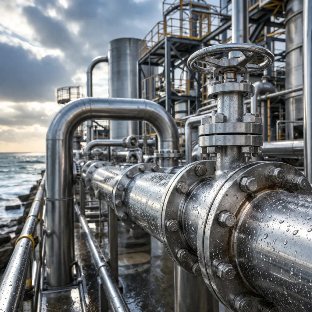 Beneficios del acero inoxidable en ambientes corrosivos