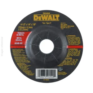 DESBASTE METAL DEWALT 4-1/2”X1/4”*7/8” DW44540